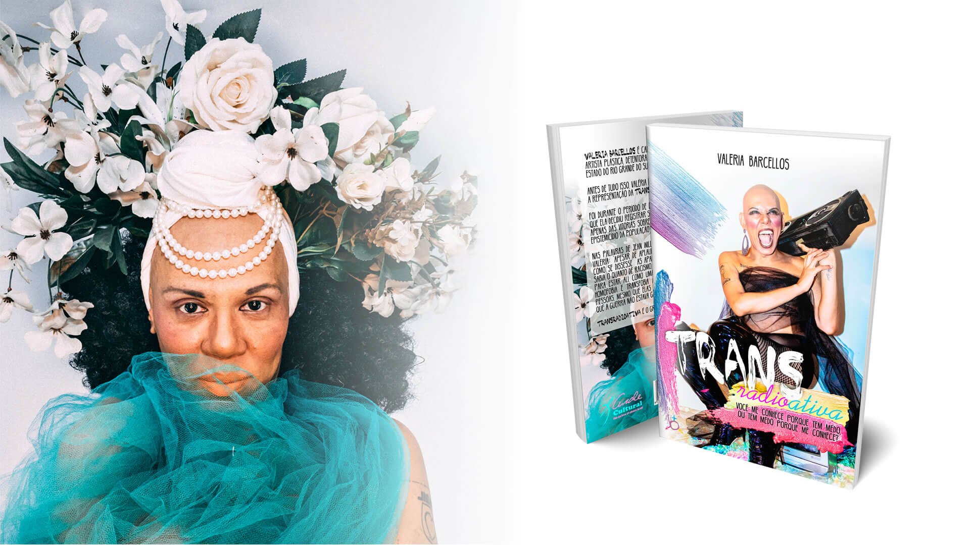 Valéria Barcellos se Torna a 1ª Mulher Trans a Narrar um Audiobook